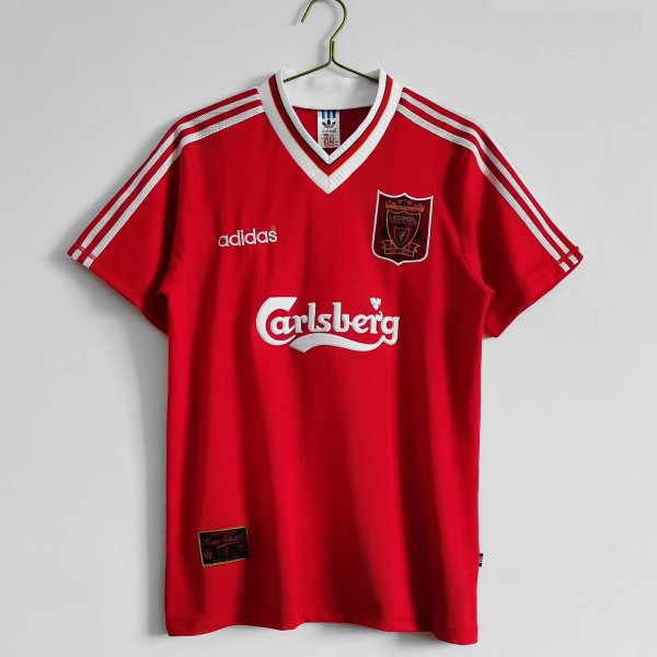 Retro 95/96  Liverpool  Home   soccer Jersey  Thai  Qaulity