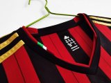 Retro 13/14  AC  Milan  Home   soccer Jersey  Thai  Qaulity