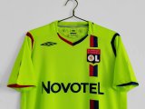 Retro 08/09   Lyon Green  soccer Jersey  Thai  Qaulity