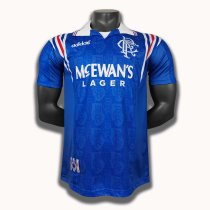 Retro 96/97  rangers  Home   soccer Jersey  Thai  Qaulity