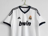 Retro 12/13  real madrid  Home White Soccer Jersey
