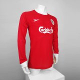 Retro 1998  Liverpool  Home   long sleeve soccer Jersey  Thai  Qaulity