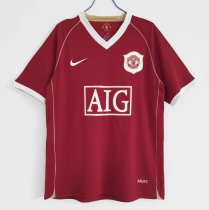 Retro 06/07 Man United  Home  soccer Jersey  Thai  Qaulity