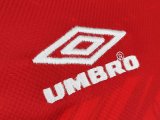 Retro 94/96   Man United  Home   long sleeve soccer Jersey  Thai  Qaulity