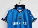 Retro 99/01  Man City  Home  soccer Jersey  Thai  Qaulity