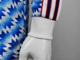 Retro 91/92 Man United  Away long sleeve   soccer Jersey  Thai  Qaulity
