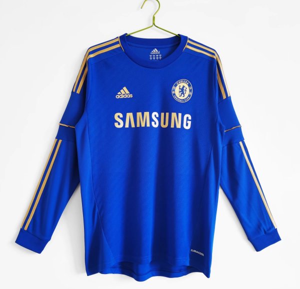 Retro 12/13  chelsea  Home  long sleeve soccer Jersey  Thai  Qaulity
