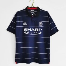 Retro 99/00 Man United  Away  soccer Jersey  Thai  Qaulity