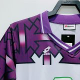 Retro 92/93 ACF Fiorentina  Away  Soccer Jersey