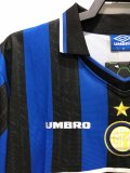 Retro 97/98 Inter Milan  Home Jersey Thai Qaulity