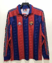 Retro 96/97  Barcelona  Home Long  soccer Jersey  Thai  Qaulity