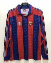 Retro 96/97  Barcelona  Home Long  soccer Jersey  Thai  Qaulity
