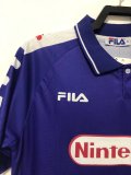 Retro 1998 ACF Fiorentina Home Soccer Jersey