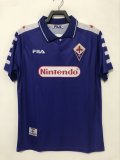 Retro 1998 ACF Fiorentina Home Soccer Jersey