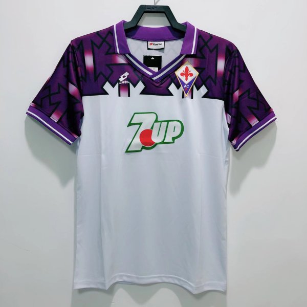 Retro 92/93 ACF Fiorentina  Away  Soccer Jersey