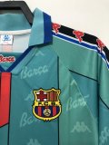 Retro 96/97  Barcelona  Away soccer Jersey  Thai  Qaulity