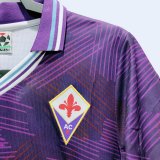 Retro 92/93 ACF Fiorentina  Home  Soccer Jersey