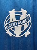 Retro 1990 Marseille Away  soccer Jersey