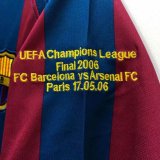 Retro 05/06  Barcelona  Home  The champions league game   soccer Jersey  Thai  Qaulity