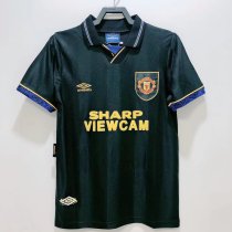 Retro 93/94 Man United  Away   soccer Jersey  Thai  Qaulity