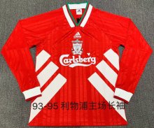 Retro 93/95  Liverpool  home Long  soccer Jersey  Thai  Qaulity