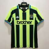 Retro 98/99  Man City  Away   soccer Jersey  Thai  Qaulity