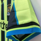 Retro 98/99  Man City  Away   soccer Jersey  Thai  Qaulity