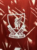 Retro 89/91  Liverpool  Home  Long  soccer Jersey  Thai  Qaulity