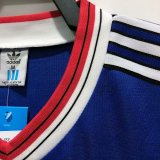 Retro 86/88 Man United  Blue   soccer Jersey  Thai  Qaulity