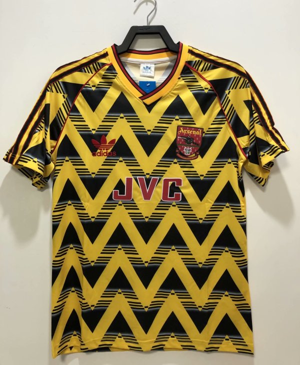 Retro 91/93  Arsenal  Away   soccer Jersey  Thai  Qaulity