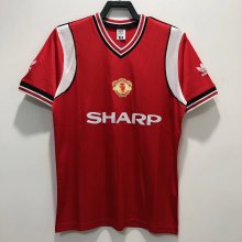 Retro 1985 Man United  Home soccer Jersey  Thai  Qaulity