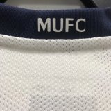 Retro 08/09 Man United  Away  Champions league  White soccer Jersey  Thai  Qaulity