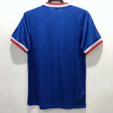 Retro 86/88 Man United  Blue   soccer Jersey  Thai  Qaulity
