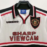 Retro 1998 Man United  Away  soccer Jersey  Thai  Qaulity