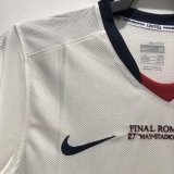 Retro 08/09 Man United  Away  The champions league game  White soccer Jersey  Thai  Qaulity