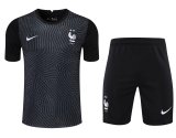 2022 World Cup France GK Black Set  Soccer Jersey Fans Version