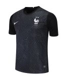 2022 World Cup France GK Black Soccer Jersey Fans Version