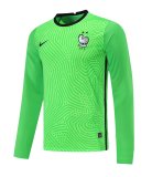 2022 World Cup France GK Green Long  Jersey Fans Version