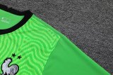 2022 World Cup France GK Green Jersey Fans Version