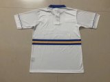 Retro 93/95  Leeds United Home  White  soccer Jersey  A2