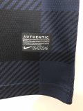 Retro 2013/14  Man United  Away Black  soccer Jersey  A9
