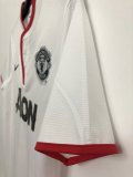 Retro 2013/14  Man United  Third White  soccer Jersey  A9