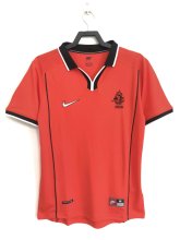 1998 Netherlands Home  Orange Retro Fan Version Soccer Jersey A9