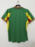 Retro  2002 Senegal  Away Green Fan Version  Soccer Jersey A9