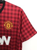 Retro 2012/13  Man United  Home Red  soccer Jersey  A9