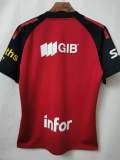 2022 New Zealand  Crusaders Home Red Rugby Jerseys High Quality  A10