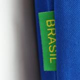 Retro 1998 Brazil  Away Blue  Fans Version Socce Jersey