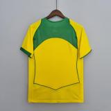 Retro 04/06  Brazil  Home Yellow  Fans Version  Socce Jersey