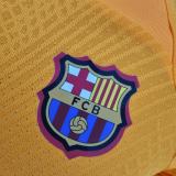 22/23 Barcelona  Player  Version Yellow  Training  Jersey