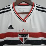 22/23  Sao Paulo Home White  Woman  Soccer Jersey
